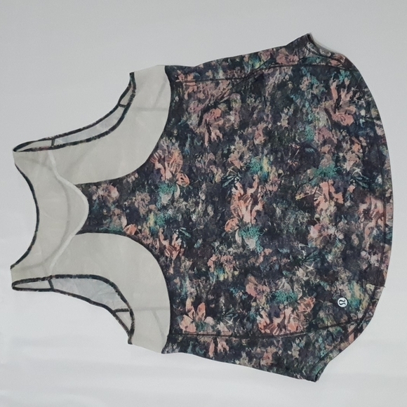 Lululemon Floral Mesh SculpTank Top - Picture 4 of 8